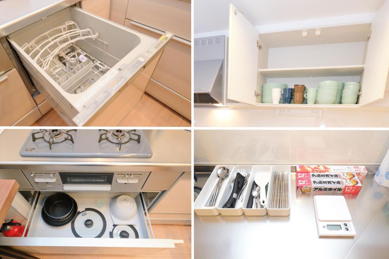 Shinjuku 1 Sta.・98㎡・4Br Entire Home Upscale Area Tokio Exterior foto
