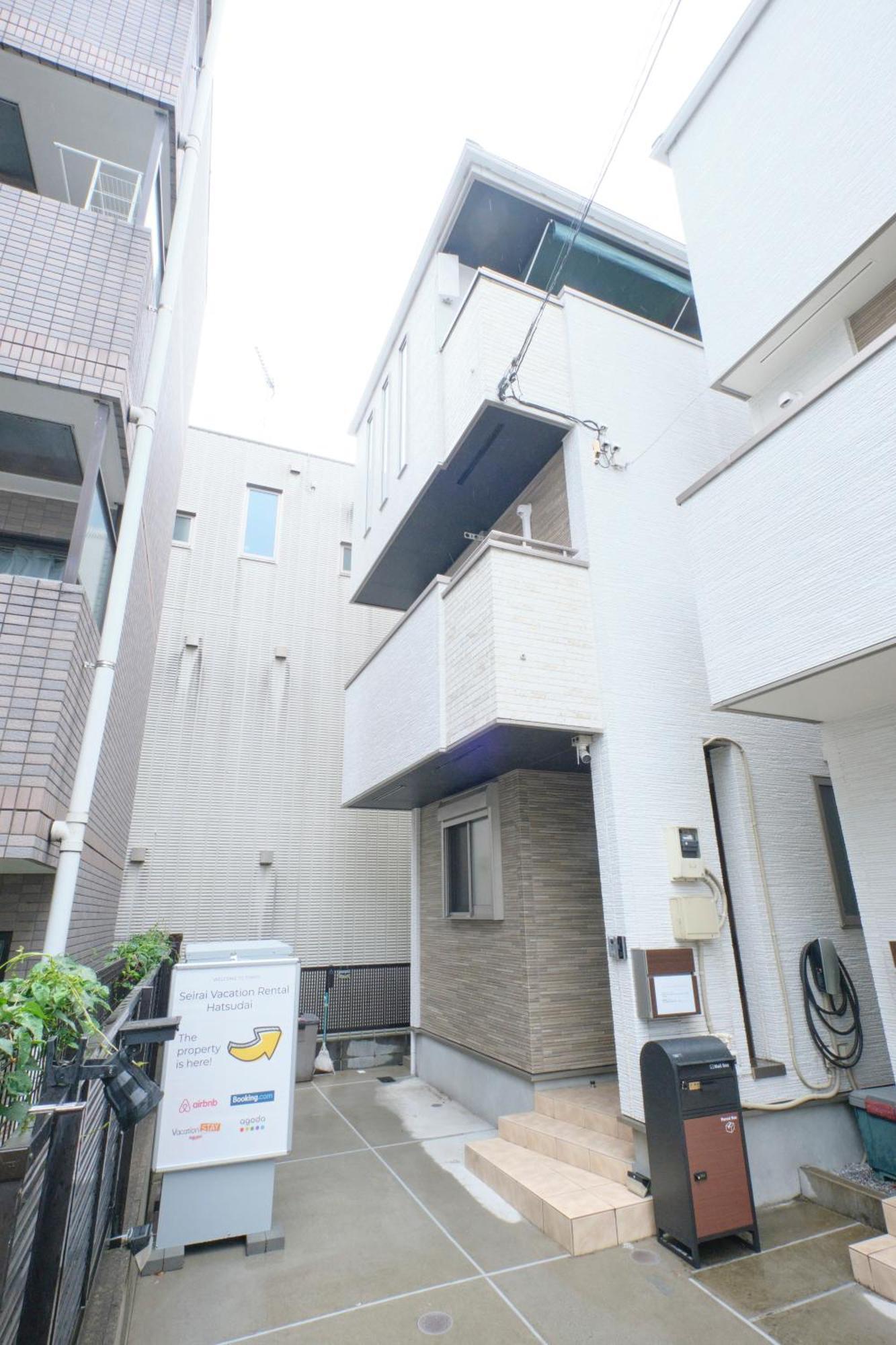 Shinjuku 1 Sta.・98㎡・4Br Entire Home Upscale Area Tokio Exterior foto